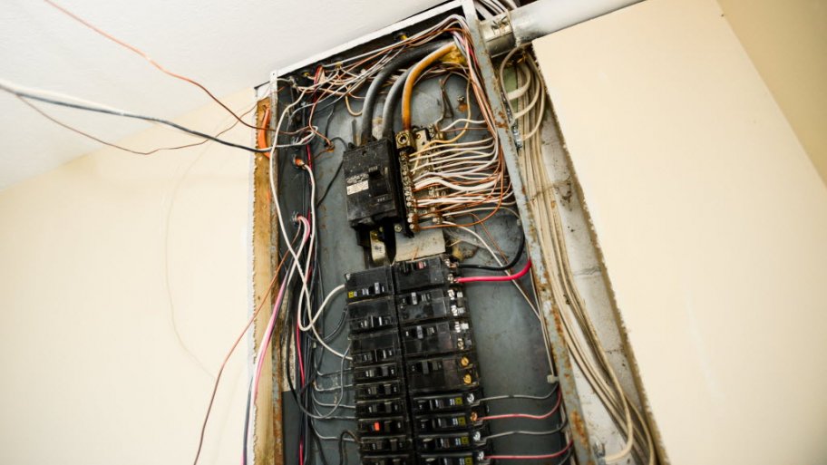 Old electrical wiring